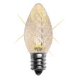 C7 LED Light Bulb, Warm White Twinkle
