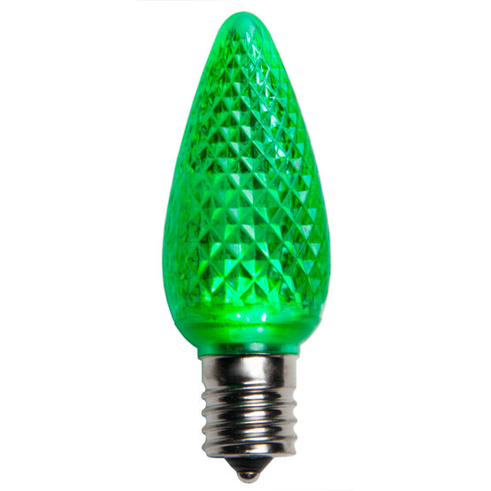 C9 LED Light Bulb, Green 