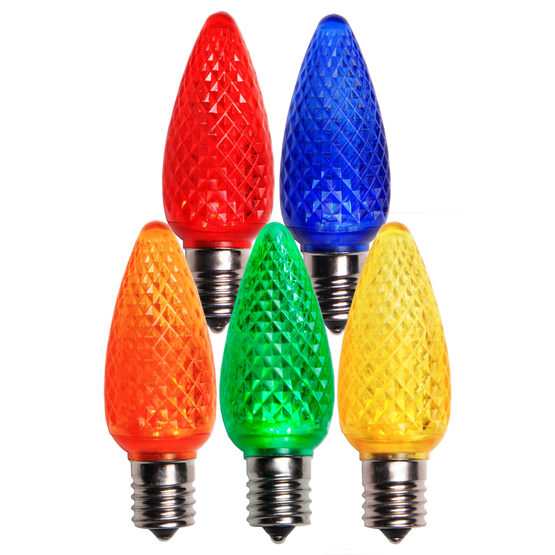 C9 LED Light Bulb, Multicolor 