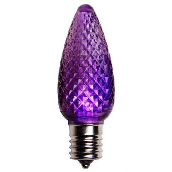 C9 LED Light Bulb, Purple 
