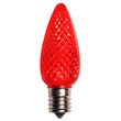 C9 LED Light Bulb, Red 