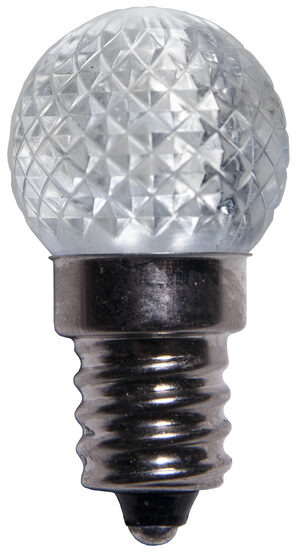 Mini G20 Globe LED Patio Light Bulb, Cool White 
