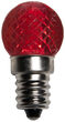 Mini G20 Globe LED Patio Light Bulb, Red 