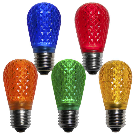 S14 T50 LED Patio Light Bulb, Multicolor 