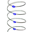 7' LED Fairy Lights, Blue, Green Wire