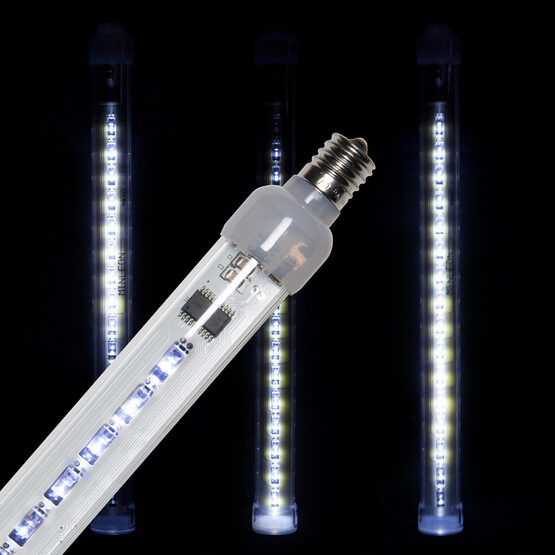 T8 Grand Cascade LED Light Tubes, Cool White , E17 Base