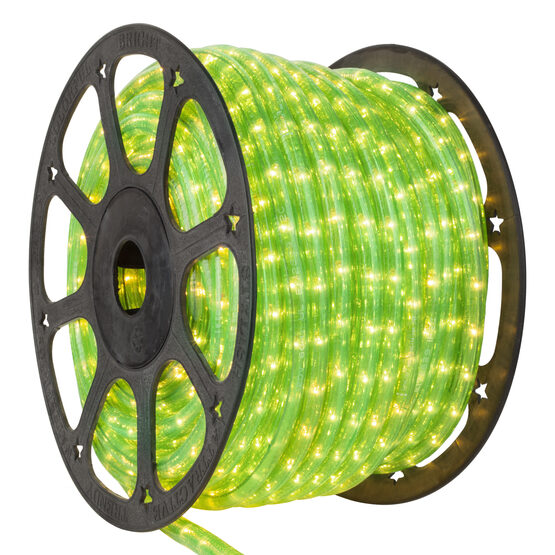 Fluorescent Green Rope Lights, 120 Volt Yard Envy
