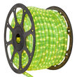 150' Fluorescent Green Chasing Rope Light, 120 Volt, 1/2"