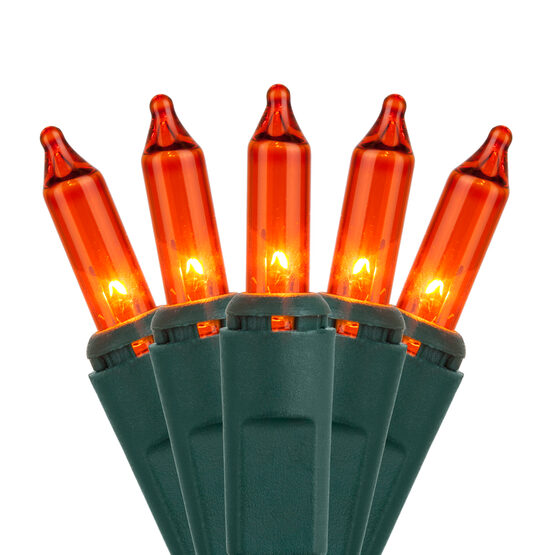 Standard Amber / Orange Mini String Lights - Yard Envy