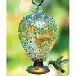 Eighty Days Sprinkles Glass Hummingbird Feeder