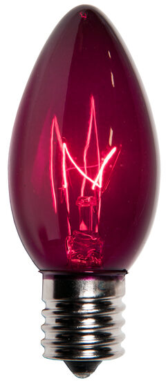 C9 Light Bulb, Purple