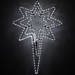 32" LED Bethlehem Star Motif, Cool White Lights 