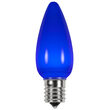 C9 Smooth LED Light Bulb, Blue
