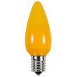 C9 Smooth LED Light Bulb, Gold