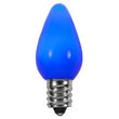 C7 Smooth LED Light Bulb, Blue