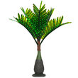 7.5' Bottle Commercial LED Lighted Palm Tree with Green Canopy
