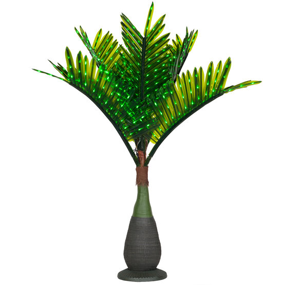 Bottle Commercial Led Lighted Palm Tree, How To Make An Outdoor Lighted Palm Tree