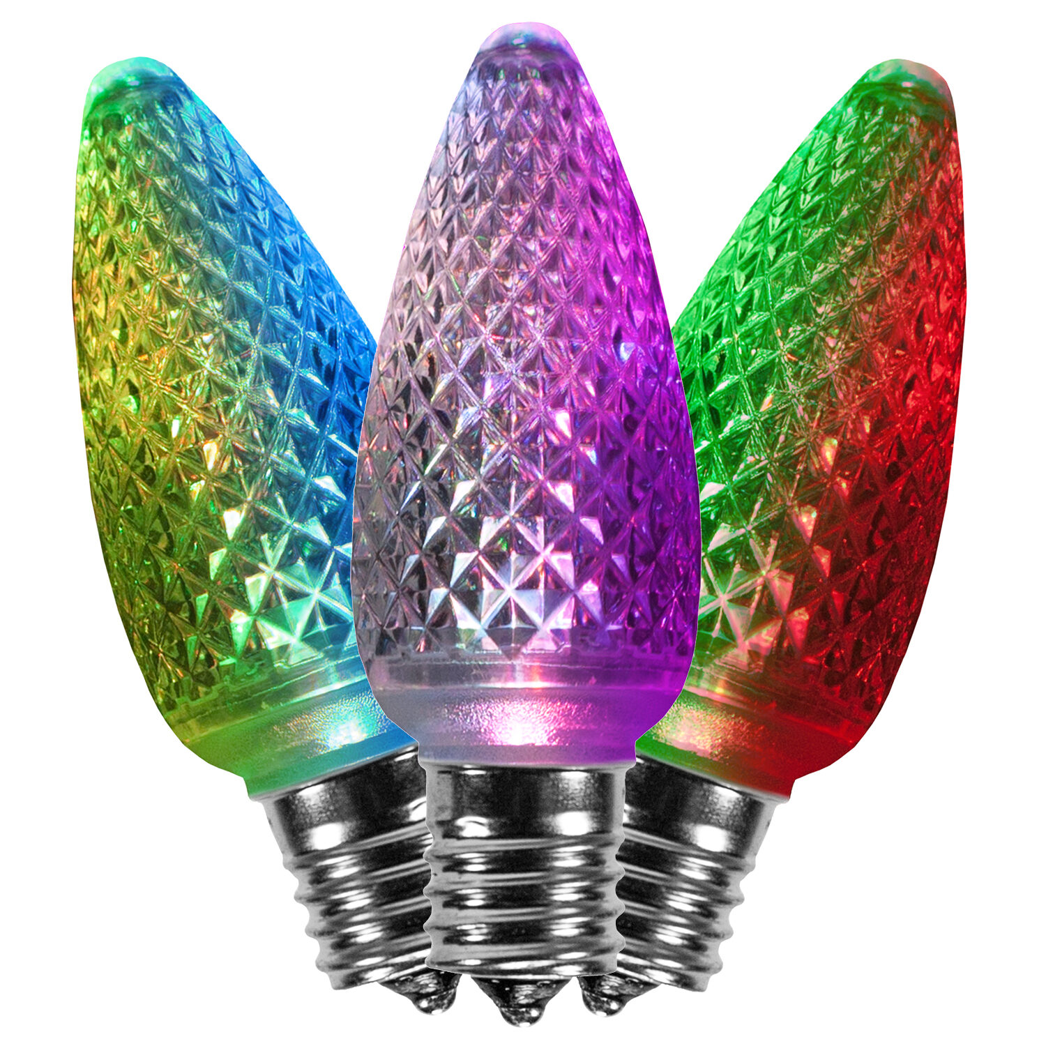 C9 LED Light Bulb Multicolor Color Change Yard Envy