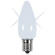 C9 Smooth LED Light Bulb, Cool White Twinkle