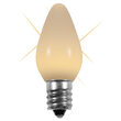 C7 Smooth LED Light Bulb, Warm White Twinkle