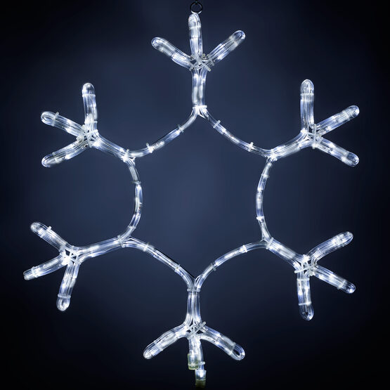 24" LED Snowflake Motif, Cool White 