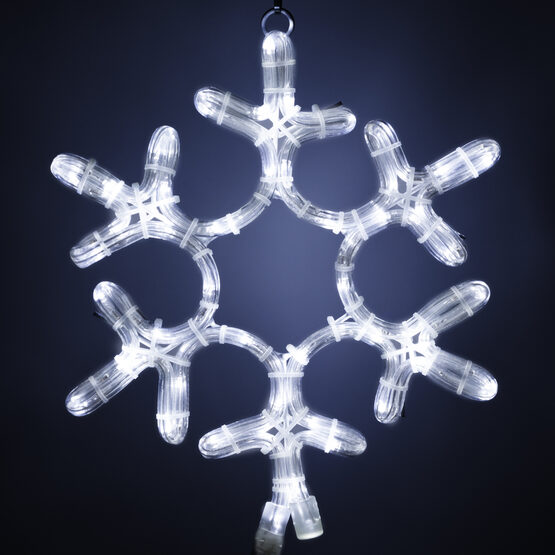 12" LED Snowflake Motif, Cool White 