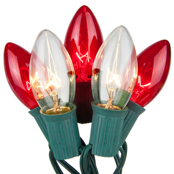 c9 commercial string lights red clear yard envy c9 commercial string lights red clear yard envy