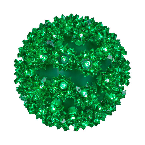 6" Light Sphere, 70 Green LED Lights