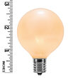 G50 Globe Bulbs, Pearl White, E17 Base