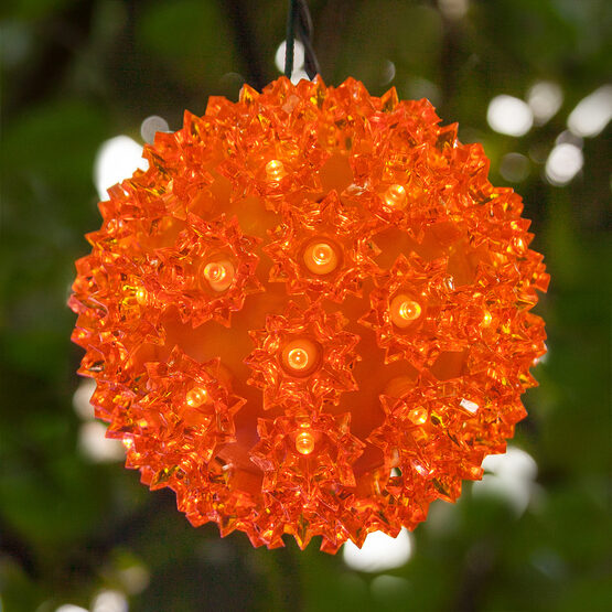 7.5" Light Sphere, 120 Amber LED Lights