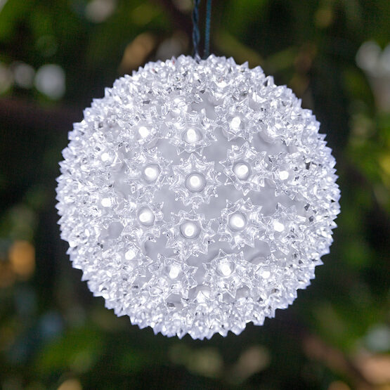 6" Light Sphere, 70 Cool White LED Lights