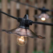 35' Cafe String Lights, 7 Clear A15 Bulbs