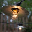 35' Cafe String Lights, 7 Clear A15 Bulbs
