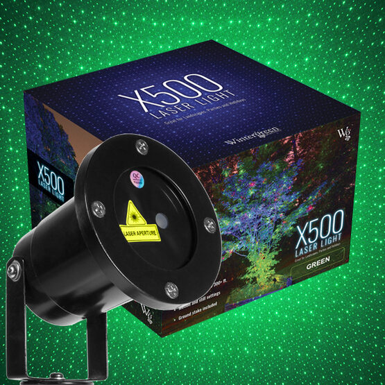 Green X500 Laser Light Projector