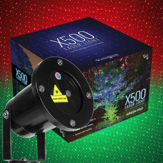 Green / Red X500 Laser Light Projector
