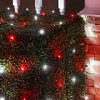 4' x 6' 5mm LED Net Lights, Red, Cool White, Green Wire