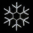 12" LED 18 Point Snowflake, Cool White Lights 