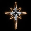 28" LED Warm White and Cool White Bethlehem Star 