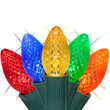 C7 Commercial LED String Lights, Multicolor Twinkle, 25'