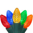 C7 Commercial LED String Lights, Multicolor, 25'