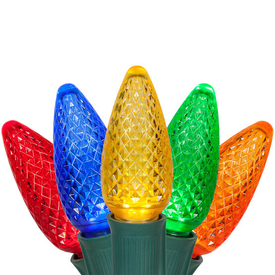 C9 Commercial LED String Lights, Multicolor, 25'