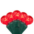 Raspberry LED String Lights, Red, Green Wire