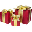 Red Outdoor Christmas Gift Box