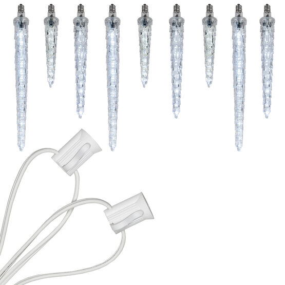 c7 commercial led string lights cool white falling icicle c7 commercial led string lights cool white falling icicle
