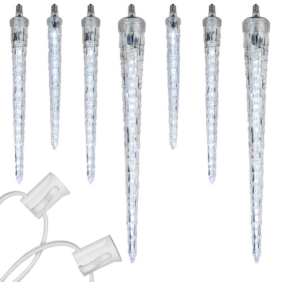 c7 commercial led string lights cool white falling icicle c7 commercial led string lights cool white falling icicle
