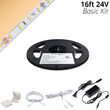 Basic 24V LED Tape Light Kit, Sun Warm White