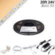 Basic 24V High Output LED Tape Light Kit, Sun Warm White