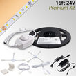 Premium 24V LED Tape Light Kit, Sun Warm White