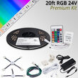Premium 24V High Output LED Tape Light Kit, RGB