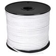 White Outdoor Electrical Zip Cord Wire, 18 Gauge